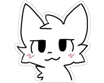Naklejka Boykisser Meme Kiss-Cut