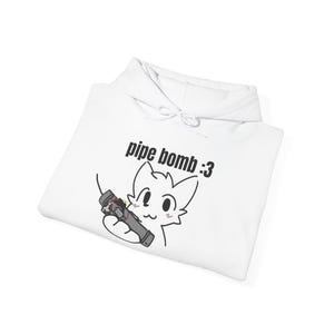 Boykisser Pipe Bomb Meme Hooded Sweatshirt