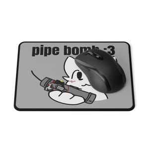 Boykisser Pipe Bomb Meme Mousepad
