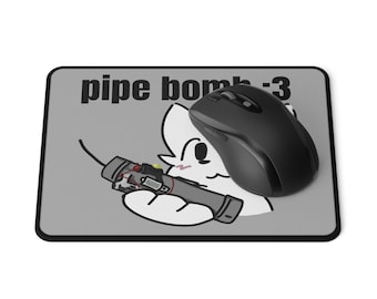 Boykisser Pipe Bomb Meme Mousepad