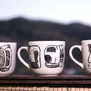 Maya Hieroglyph Mugs