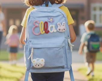 Personalized Toddler Backpack, Custom Toddler Bag, Kids Backpack With Name Preschool School Bag Children's Backpack With Name, Birthday Gift