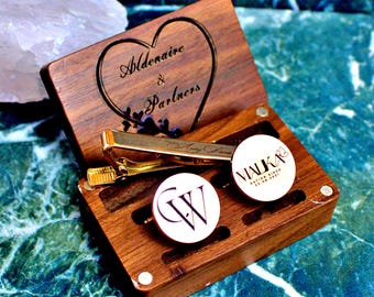 Groomsmen Gifts, Personalized Grooms men Cufflinks, Best Man Gift, Wedding Cuff links for Men, Custom Groomsmen Proposal, Usher Gifts