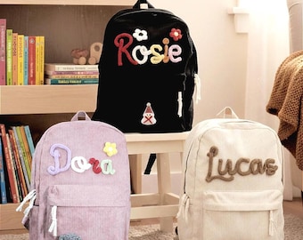 Toddler Book Bag |Custom Kids Backpack With Name | School Bag | School Bag for Kids | Children's Backpack | Kids Backpack