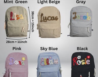 Custom Toddler Bag, Personalized Toddler Backpack, Kids Backpack With Name Preschool School Bag Children's Backpack With Name, Birthday Gift