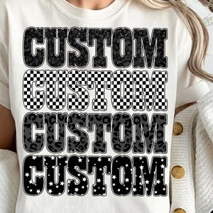 Custom Team Design Png, Personalized Sport Spirit Shirt Design, Team Name Sublimation File, Cheer Football Baseball Custom PNG, Game Day Png