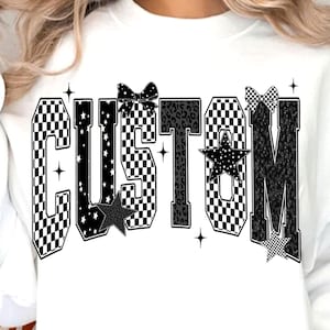 Custom Team Design Png, Personalized Sport Spirit Shirt Design, Team Name Sublimation File, Cheer Football Baseball Custom PNG, Game Day Png