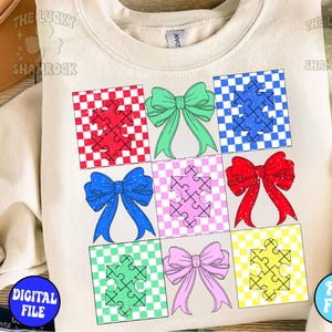 Retro Autism Png, Neurodiversity png, Checkered Autism Png, Autism Awareness Png, Autism shirt png, Puzzle Autism Ribbon, Autism Mama Png