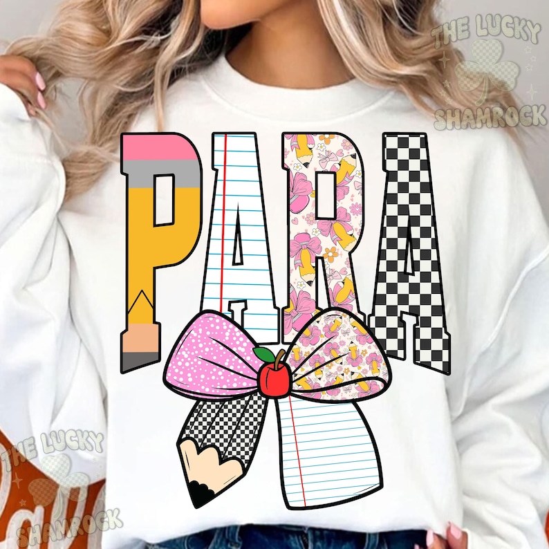 Para Educator PNG | Paraprofessional Staff Shirt Design | School Occupation Graphic | Back to School Sublimation PNG

Para Educator PNG | Paraprofessional Staff Shirt Design | School Occupation Graphic | Back to School Sublimation PNG

Para Educator PNG | Paraprofessional Staff Shirt Design | School Occupation Graphic | Back to School Sublimation PNG