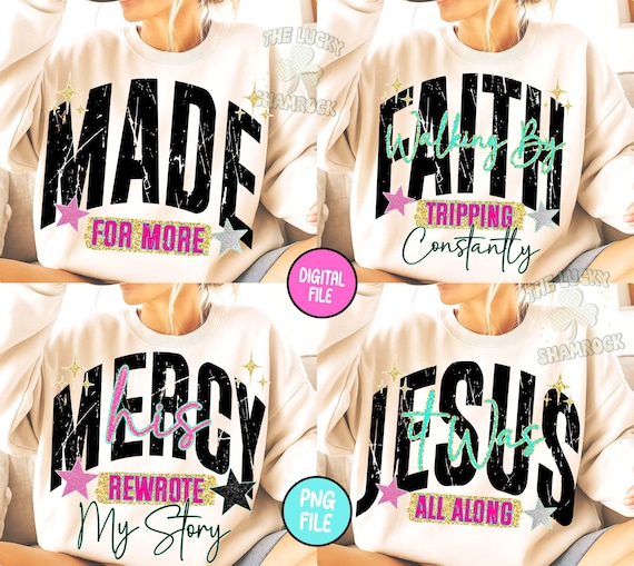 Retro Christianity Png Bundle, Jesus Faith Png design, Spirituality Shirt Design, Bible Verse Png, religious shirt png, Christian shirt png