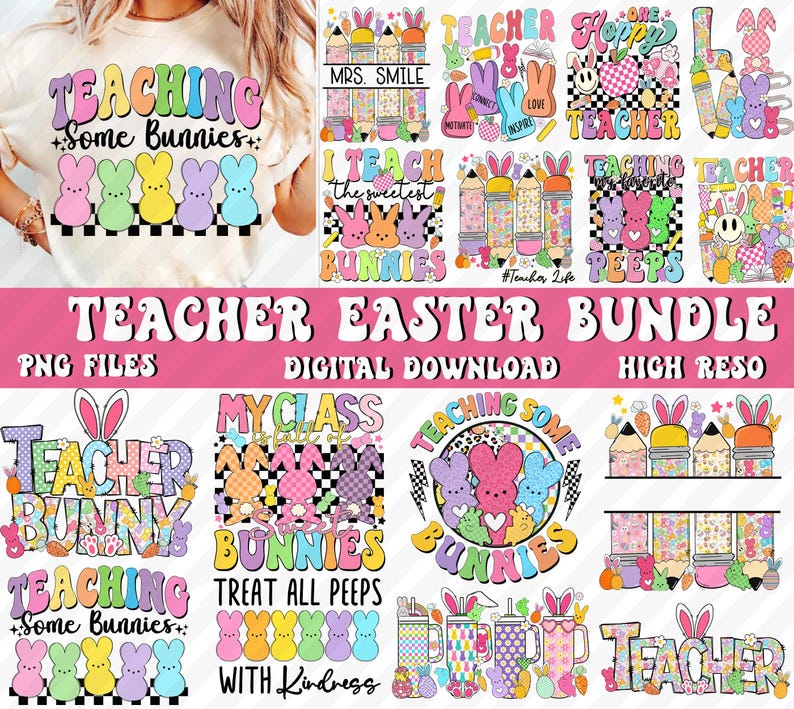 Teacher Easter Png Bundle, Easter Teacher png, Easter Bunny Png, Teacher Png, Teacher bunny png, Easter Sublimation png, Easter png bundleTeacher Easter Png Bundle, Easter Teacher png, Easter Bunny Png, Teacher Png, Teacher bunny png, Easter Sublimation png, Easter png bundle