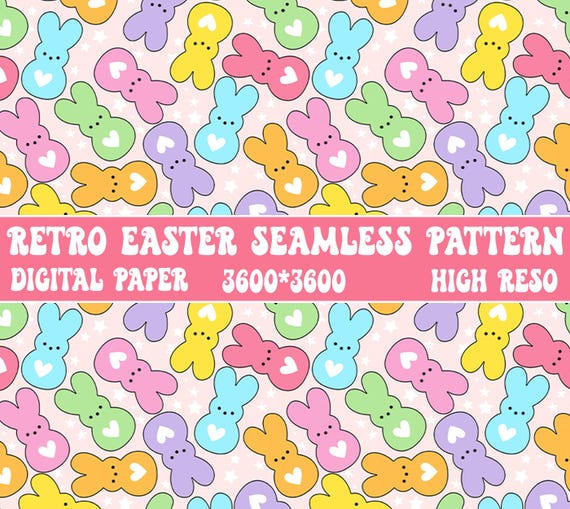 Pastel Easter Seamless Paper, Easter Seamless Pattern, Easter digital paper, kids boys cute Pattern, Easter Fabric design for sublimation