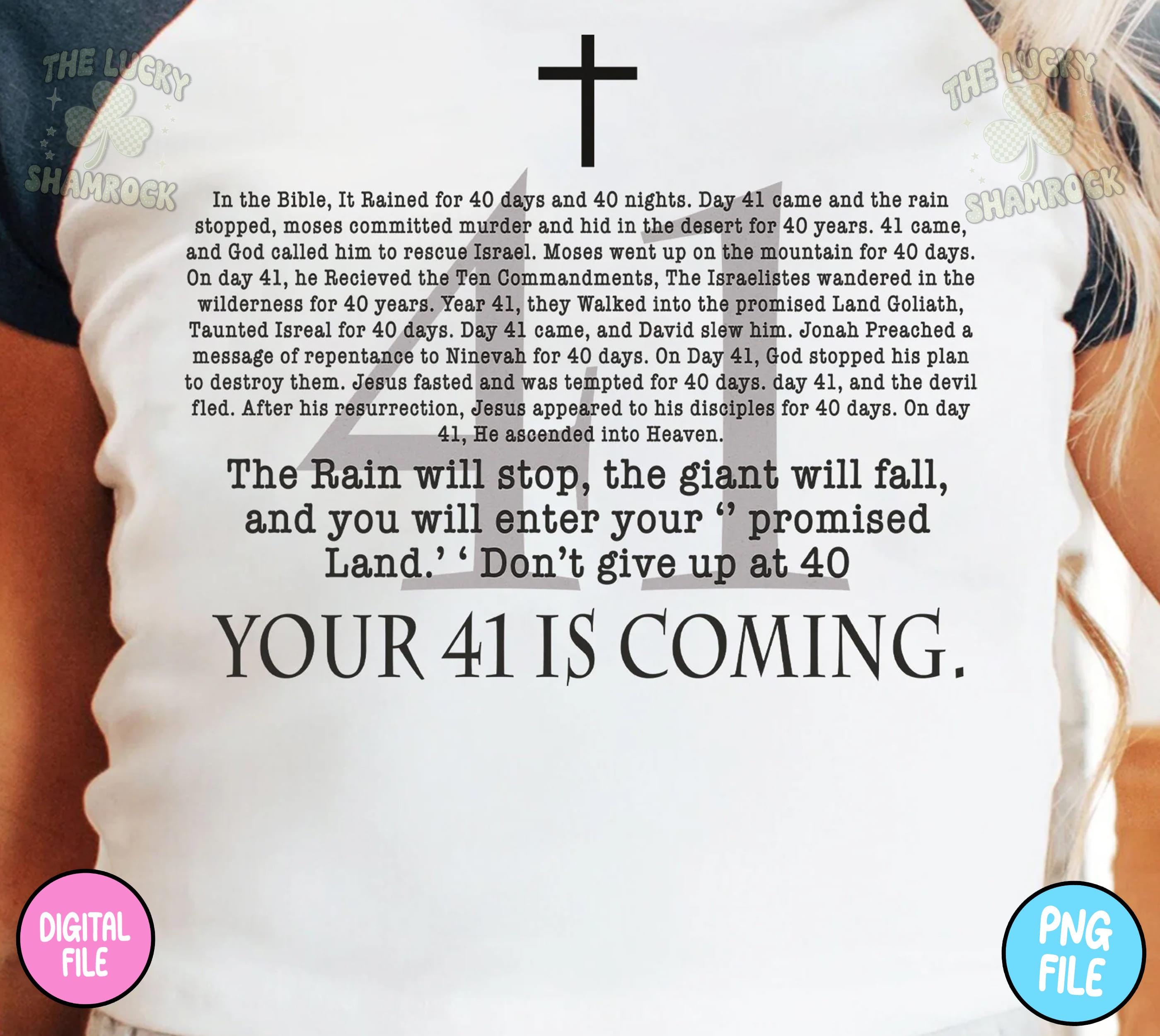 Your 41 is Coming Svg, Christian Bible Verse Png (digital Download 