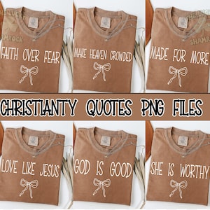 Retro Christianity Png Bundle, Jesus Faith Png design, Spirituality Shirt Design, Bible Verse Png, religious shirt png, Christian shirt png