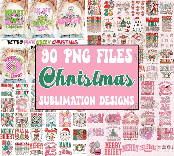 Christmas Png Mega bundle , Christmas Sublimation Designs, Christmas Bundle png, Merry christmas png, Trendy Christmas png Bundle files
