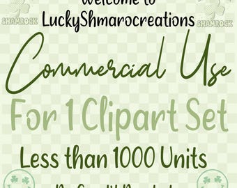 Clipart Commercial Use License, PNG Bundle (Digital Download)