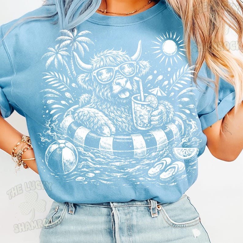 Retro Summer PNG Bundle, Vintage summer png, Retro summer png, Beach Vacation Shirt Designs, Funny Pool Party Png Trendy Summer designs image 5
