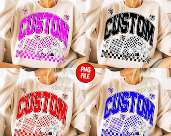Diseño de mascota PNG personalizado, diseño de camiseta deportiva personalizada, sublimación de nombre de equipo, PNG personalizado de porristas, día del juego