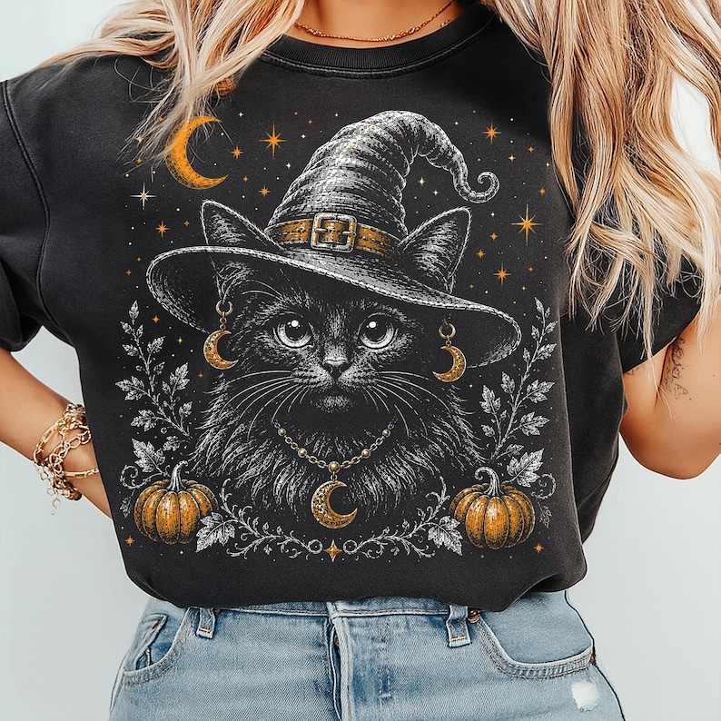 Retro Vintage Halloween PNG Bundle, Retro Halloween Png, Preppy Halloween Png, Spooky Season Png, Retro Fall png, Trendy Fall Halloween png image 3