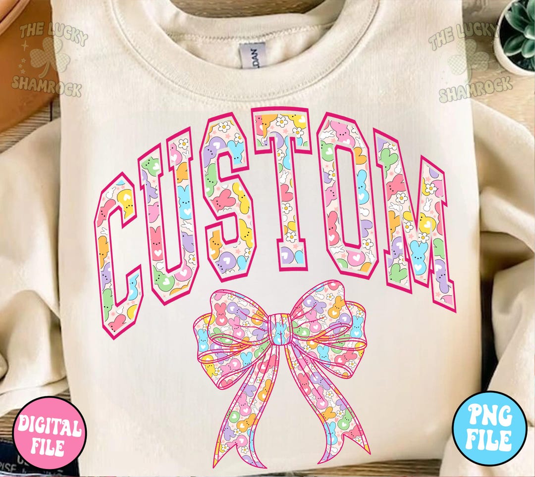 Personalised Easter Name Tee - Sage main image 0