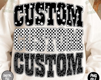 Diseño de equipo personalizado (PNG), diseño de camiseta deportiva personalizada, archivo de sublimación de nombre de equipo, PNG personalizado de porristas, día del juego (PNG)