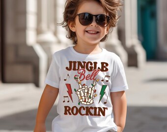 Jingle Bell Rockin Shirt, Christmas Gift, Funny Christmas Shirt, Rock and Roll, jingle bell gifts, Christmas 2024 T-Shirt for Women Gift