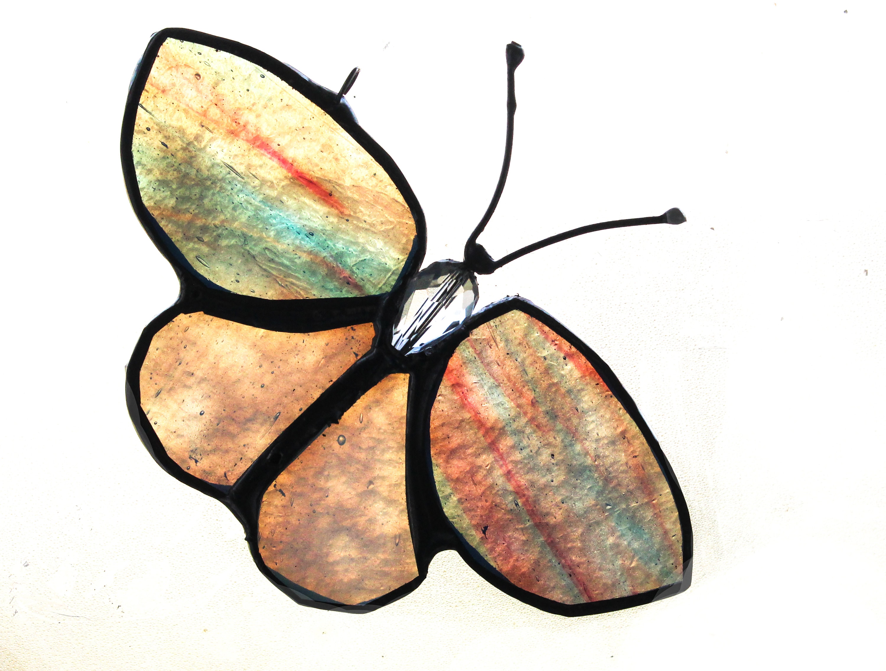 3 Digital Stained Glass Butterfly Patterns, PDF Instant Download, Hobby ...