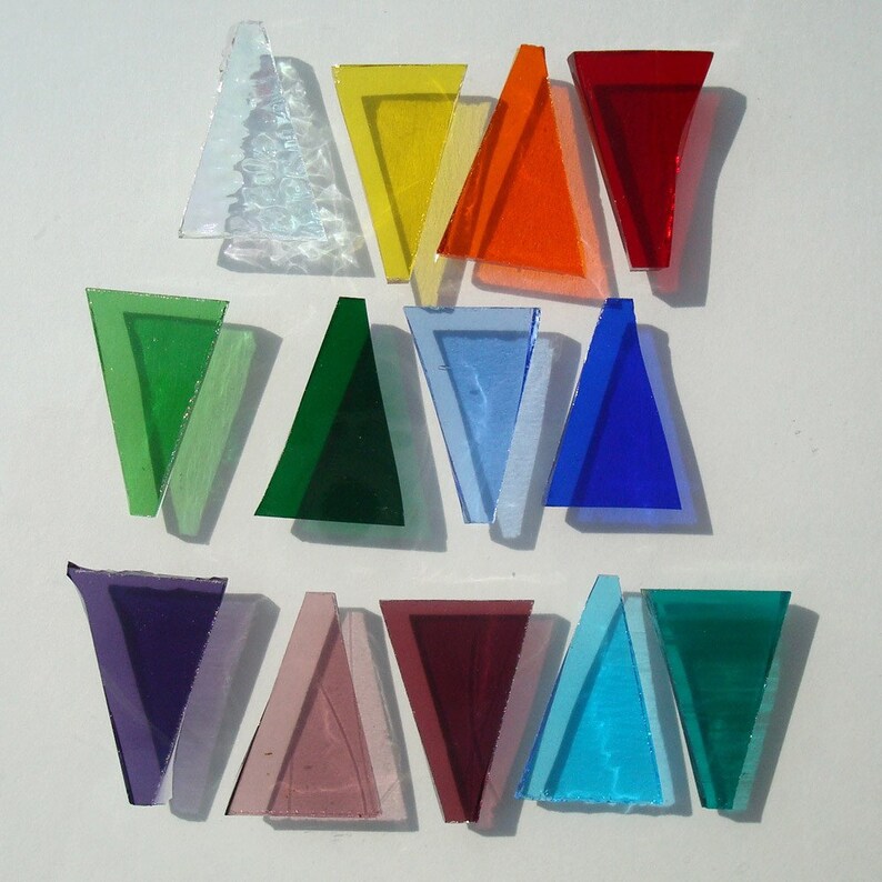 Stained Glass Star Crystal Star Choose Your Own Colors Etsy