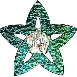 Digital Stained Glass Pattern, Everything You Need to Create a Stunning ...