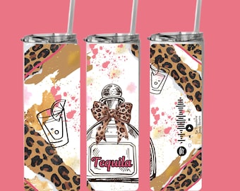 Tequila Tumbler 20 oz with code to scan (la tequilera jenni rivera) Personalize