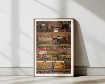 Warorot Market, Chiang Mai, Thailand | Street Photography | Printable Wall Art | Digital Download Gift | Travel Postcard