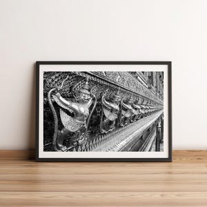 Thai Temple, Bangkok, Thailand | Street Photography | Home Decor Art | Digital Download Gift | Backpacking Traveling