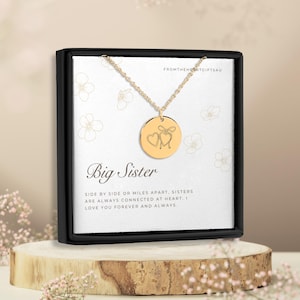 Collana per sorella maggiore, regalo per sorella maggiore, regali per sorella maggiore, sorella maggiore, collana per mia sorella, collane per sorelle, regalo per sorelle, gioielli per sorelle