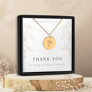 Collier thérapeute bénévole, cadeau ami drôle, collier meilleur ami, cadeau âme soeur, bijoux âme soeur, collier petite amie, collier amis,