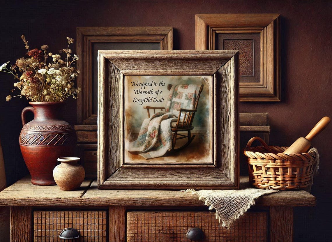 Cozy Rocking Chair Image, Beautifully Designed, Digital Download ...