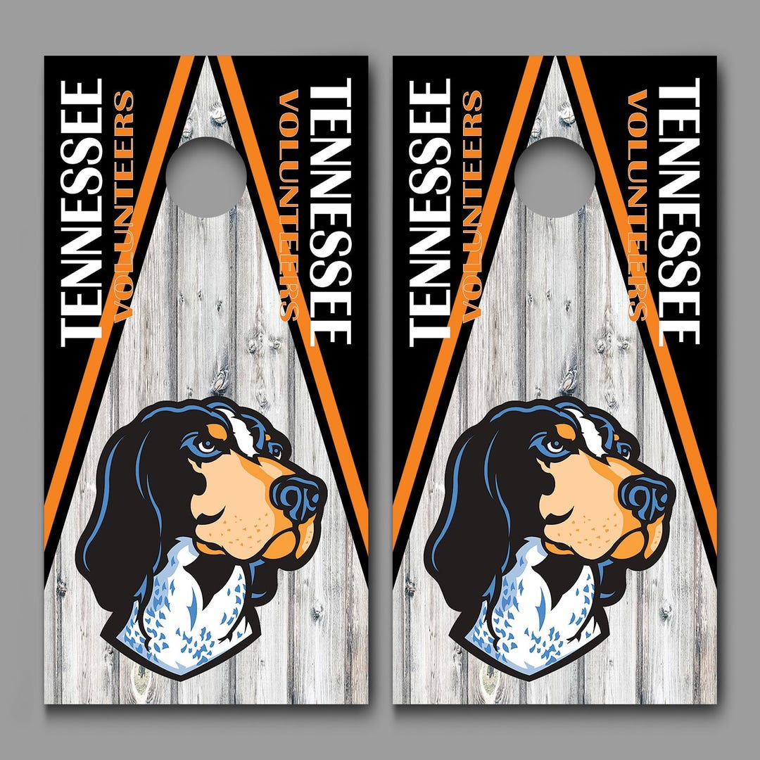 Tennessee Vols Vinyl Sticker Decal - Multiple Sizes - For Cornhole, Bumpers, Laptops