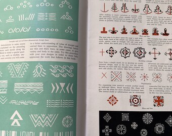 Vintage Commercial Art and Design Booklet "Design and Decoration" #6 by Art Instruction Inc. 1953