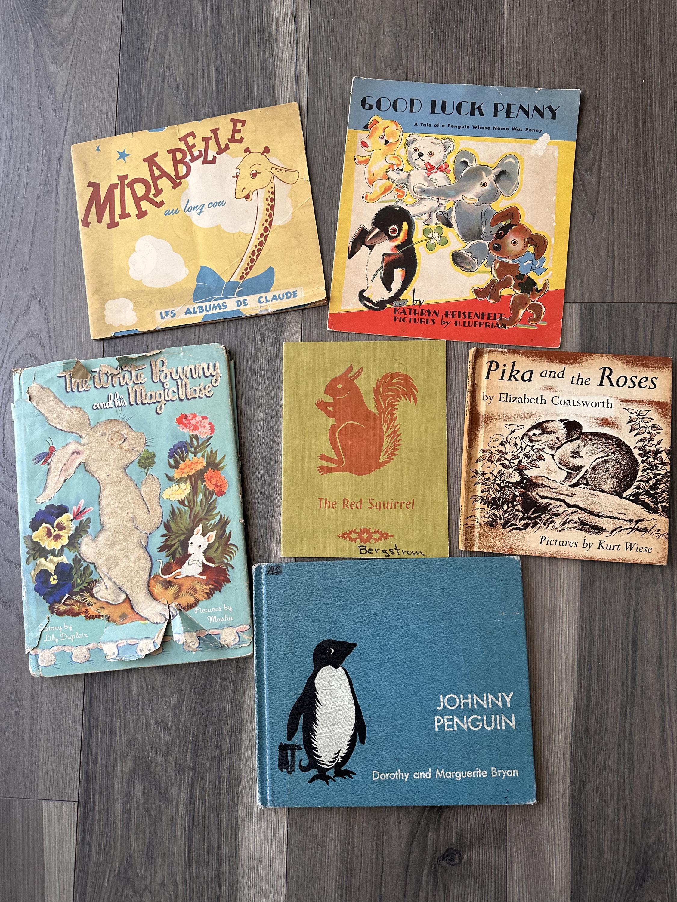 Vintage Animal Books for Children - Etsy