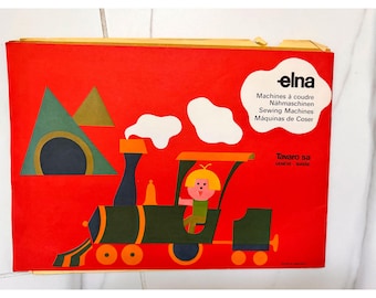 Rare Vintage Appliqué Sewing Book Animal Transfer Motifs 1970s European Elna Switzerland Cartoon Characters