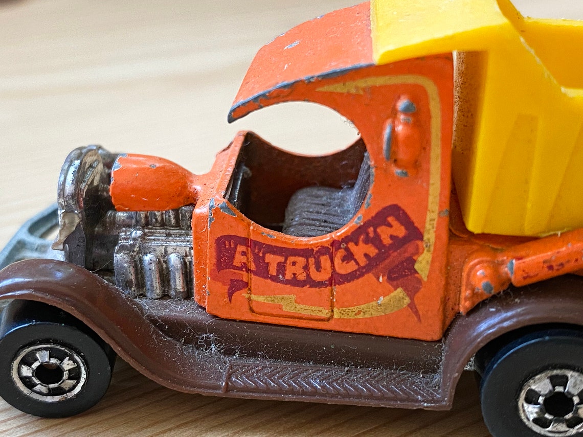 Vintage Hot Wheels Dump Truck 1977 Toy A Truckin Classic Autos Etsy
