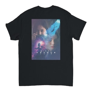 Poster ufficiale / Uranus 2324 T-Shirt Nera / GL SERIES ITALIA Europe Official Design / Official Merch Uranus 2324 / FreenBecky