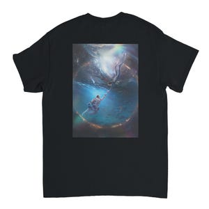 Uranus 2324 T-Shirt Black | GL SERIES ITALIA Europe Official Design | Official Merch Uranus 2324 | FreenBecky | Reaching out