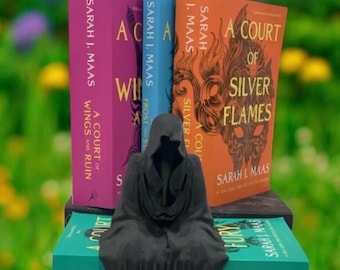 Suriel ACOTAR Bookcase Ornament Sitting Death Grim Reaper Ghost 3D Printed gift
