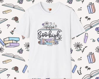Bookish Unisex Softstyle T-Shirt, Perfect Gift for Book Lovers, Reading Enthusiasts, Literary Events, Cozy Wear, Casual Outfit