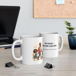 Father First Hero 1 Ceramic Mug, (11oz)