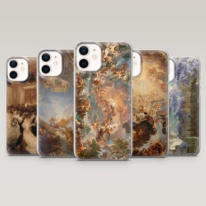 Renaissance Handyhülle kultige griechische Kunst für iPhone 16 Pro, 15, 14, 13, 12, Samsung S25+, S24FE, S23, A55, A25, Pixel 9Pro, 8A