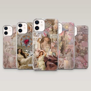Coque Aphrodite pour iPhone 16 Pro, 15, 14, 13, 12, Samsung S25+, S24FE, S23, S22, A16, A55, A25, Pixel 9,8A