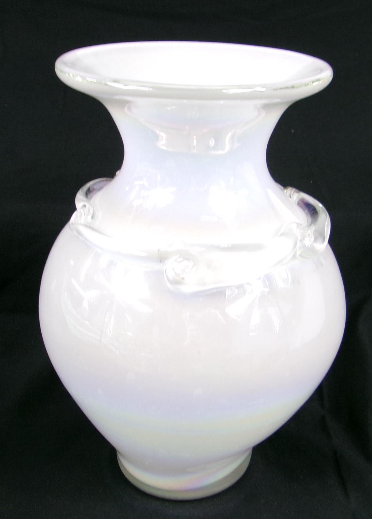 Vintage Handmade Kamei Glass Vase
