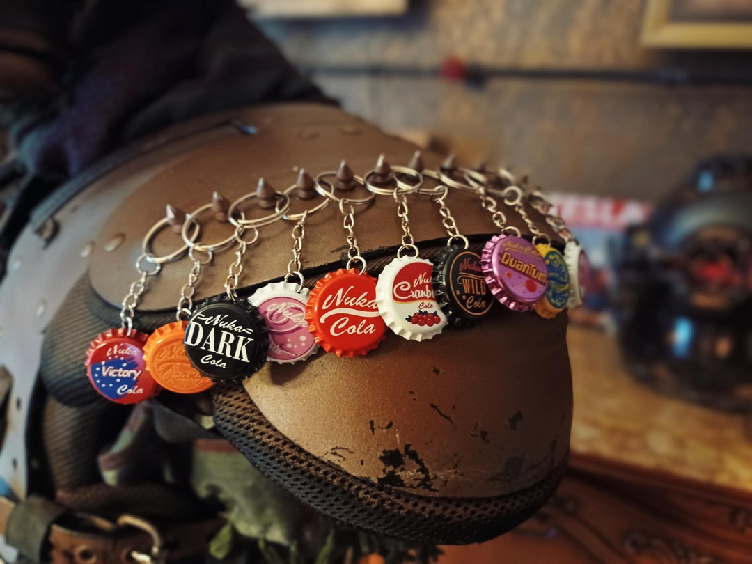 New and Tasty!! Handmade Keychain From the Fallout Universe Caps ...