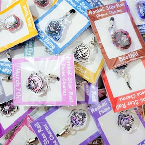 Honkai Star Rail Phone Charms